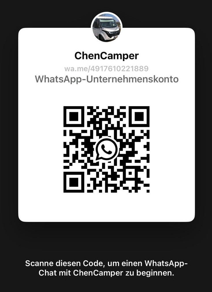 QR-Code für WhatsApp-Kontakt zu ChenCamper