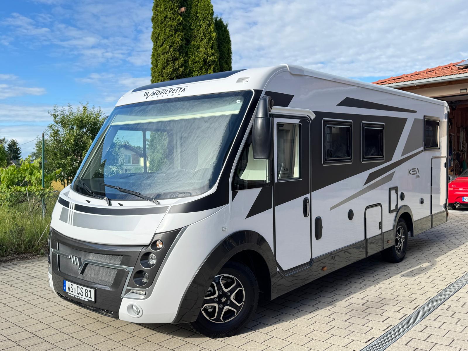 Camper 1: Mobilvetta - Kea i86 mit Raumklima